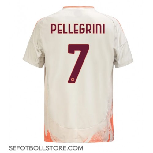 AS Roma Lorenzo Pellegrini #7 Replika Bortatröja 2024-25 Kortärmad